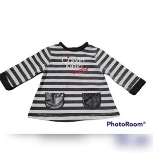 Calvin Klein shirt dress size 0-3 M